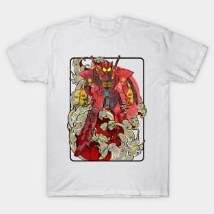 Red Hyper OOO Gundam T-Shirt